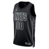 NBA Mænd Trøje Brooklyn Nets Custom 2022-23 Jordan Statement Edition Sort Swingman